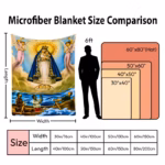 Manta Virgen María de Oración – Flannel Ultra Suave 280GSM - Imagen 5