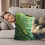 Manta Orunmila Ultra Suave – Flannel Blanket Multicolor para Cama y Sofá - Imagen 3