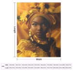 Manta Oshún Goddess 280GSM – Flannel Suave y Ligera para Hogar, Viajes y Regalo - Imagen 4