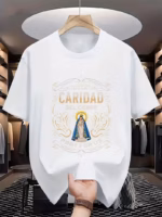 T-Shirt Virgen de la Caridad del Cobre – Camiseta Religiosa Cubana