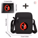 Set de Bolso Cruzado Eleguá Orisha con Cartera – Tela Oxford - Imagen 5