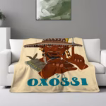 Manta Orisha Candomblé Umbanda Ultra Suave – Flannel Blanket 59.06 x 51.18 in - Imagen 2