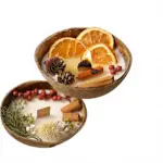 Vela Aromática en Cáscara de Coco – Soy Wax Holiday Candle - Imagen 3