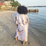 Vestido de Obatalá – Talla Única en Satín - Imagen 2