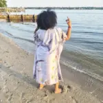 Vestido de Obatalá – Talla Única en Satín - Imagen 6