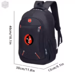 Mochila Eleguá Orisha – Bolso Espiritual Afro-Caribeño de Tela Oxford - Imagen 3