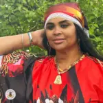 Vestido de Eleguá / Elewá – Talla Única en Satín - Imagen 2