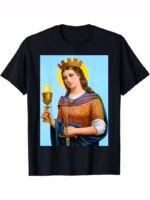T-Shirt Changó Santa Bárbara Cuba – Camiseta Religiosa Santería y Cultura Cubana
