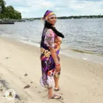 Vestido de San Lázaro / Babalú Ayé – Talla Única en Satín - Imagen 3