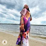 Vestido de San Lázaro / Babalú Ayé – Talla Única en Satín - Imagen 5
