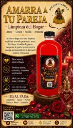 Limpia Pisos Amarra a tu Pareja – Limpieza Espiritual del Hogar para Amor, Unión, Pasión y Armonía - Imagen 2