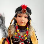 Muñeca India Apache Amarilla - Imagen 2