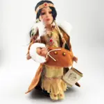 Muñeca India con su Bebé