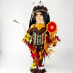 Muñeca India Apache Amarilla - Imagen 5