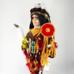 Muñeca India Apache Amarilla - Imagen 4