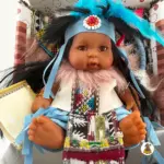 Muñeco Espíritu Indio – Representación Espiritual de Protección, Guía y Sabiduría Ancestral - Imagen 3