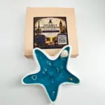 Vela Aromática Dinero y Prosperidad en USA – Estrella de Mar Decorativa para Abundancia, Éxito y Buena Energía